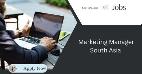 Marketing Manager South Asia