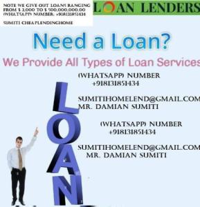 GOOD NEWS WE CAN HELP SOLVE YOUR FINANCIAL PROBLEM