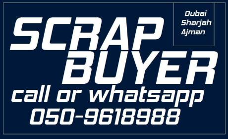 Scrap Buyer Residential Commercial Industrial and Free Zone Area Dubai UAE