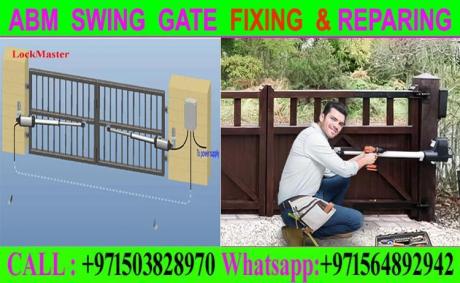 Swing Gate Opener Fixing Company Dubai Ajman Sharjah
