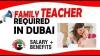 FAMILY TEACHER REQUIRED IN DUBAI