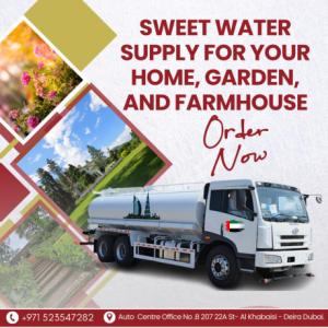 Affordable Sweet Water Tanker Supply in Al Barsha South, Dubai