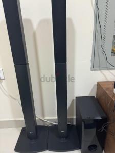 LG 5 Channel Dvd Player Home Theater System, LHD457, Black