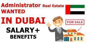 Administrator Real Estate WANTED IN DUBAI