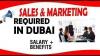 SALES & MARKETING REQUIRED IN DUBAI