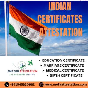 Indian Full Attestation Services in the UAE!