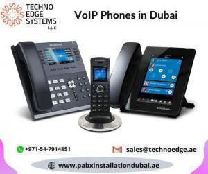 Flexible VoIP Phones in Dubai From Techno Edge Systems