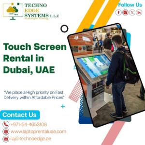 Hire Touch Screens for Trade Shows in Dubai, UAE