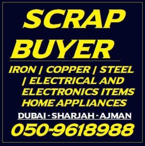 Scrap Buyer in Dubai - Ajman - Sharjah 0509618988