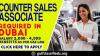 COUNTER SALES ASSOCIATE REQUIRED IN DUBAI