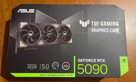 ASUS GEFORCE RTX 5090 32GB GDDR7 GRAPHICS CARD( NEW SEALED )
