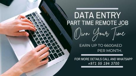 Data Entry Part Time Job