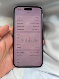 A2651 model Apple iPhone 14 pro max 128 GB brand new less use