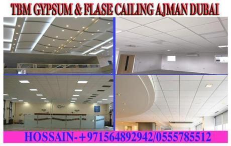 False Ceiling work Umm Al Quwain Ajman Dubai Sharjah