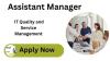 Assistant Manager - IT Quality and Service Management