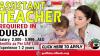 ASSISTANT TEACHER REQUIRED IN DUBAI
