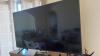 Samsung TV 65 inch Smart rarely used with wall brackets