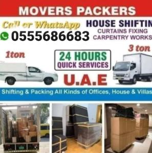 Movers And Packers in al quoz 0555686683