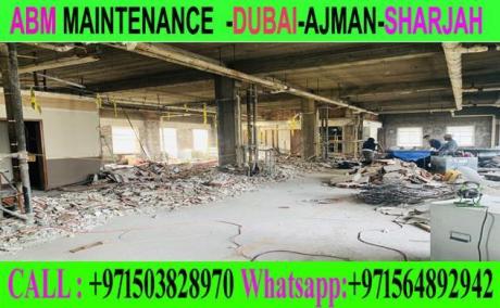 Demolition and Renovation Maintenance Repairing Contractor ajman sharjah dubai