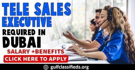 TELE SALES EXECUTIVE REQUIRED IN DUBAI