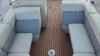22ft Pontoon Boat in Abu Dhabi Blue Colour