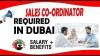 SALES CO-ORDINATOR REQUIRED IN DUBAI