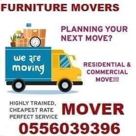 Man and Van Movers 0556039396 what's app
